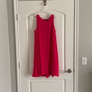 HOT PINK SWING DRESS